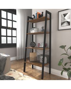 Ealing Wooden 4 Tiers Shelving Unit In Pine