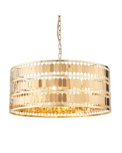 Eldora 5 Lights Ceiling Pendant Light In Gold