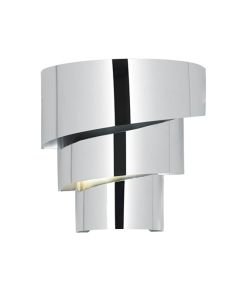 Everett LED Wall Light In Chrome