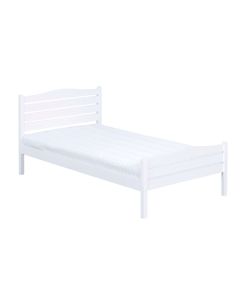 Foshan Wooden Single Bed In White