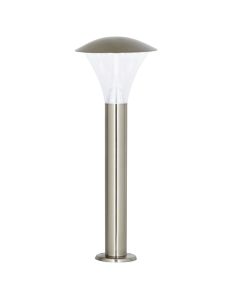 Francis LED Outdoor Post In Brushed Stainless Steel