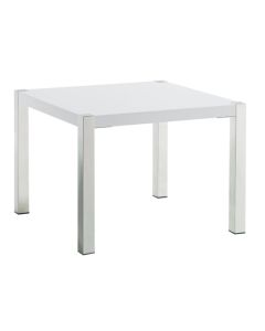Gamma Wooden Lamp Table In White High Gloss