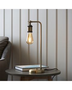 Hal Table Lamp In Antique Brass