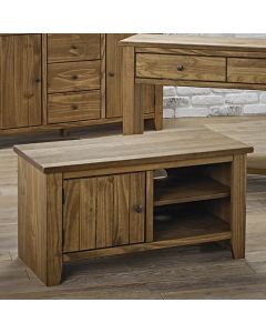Havana Wooden TV Stand In Pine With 1 Door And Shelf