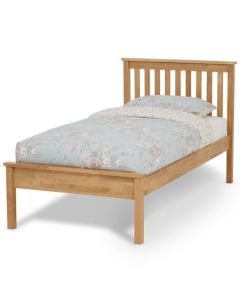 Heather Wooden Single Bed In Honey Oak