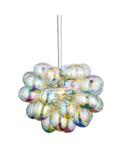 Infinity Glass Shades Ceiling Pendant Light In Chrome