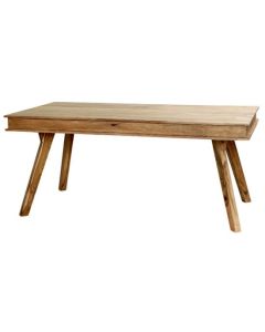 Jodhpur Large Wooden Dining Table In Natural Sheesham