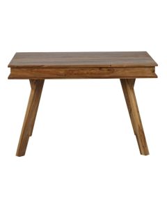 Jodhpur Small Wooden Dining Table In Natural Sheesham