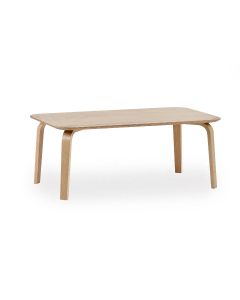 Kaito Rectangular Wooden Coffee Table In Oak