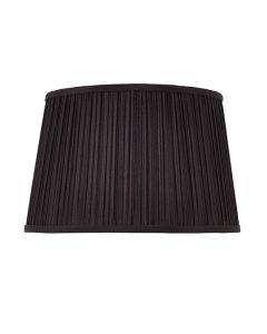 Kemp Fabric 12 Inch Shade In Black Organza