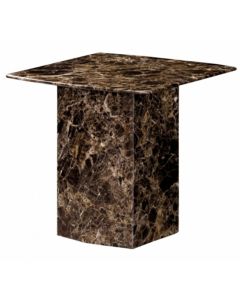 Kiev Marble Lamp Table In Lacquer