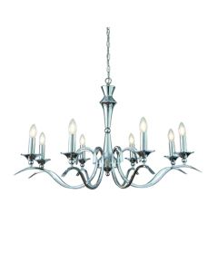 Kora 8 Lights Ceiling Pendant Light In Chrome