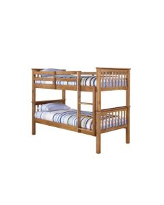 Leo Wooden Bunk Bed In Pine