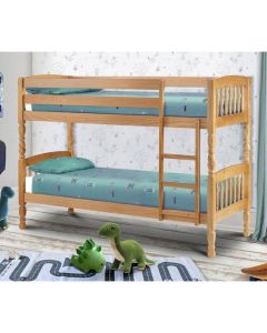 Lincoln Wooden Bunk Bed In Pine
