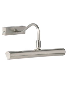 Linton LED 2 Lights Wall Light In Satin Chrome