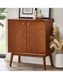 Lowry Wooden Sideboard Small With 2 Doors In Cherry