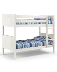Maine Wooden Bunk Bed In Surf White