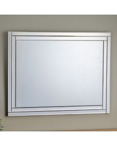Deco Frameless Wall Mirror