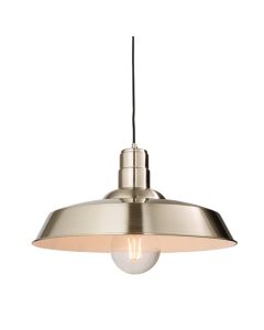 Moore Ceiling Pendant Light In Nickel