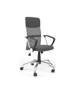 Orlando Mesh Fabric Seat Office Chair In Grey