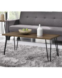 Owen Retro Wooden Coffee Table In Walnut