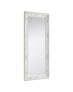 Palais Large Lean-to Dress Mirror In Matt White