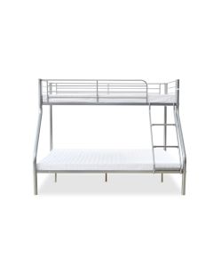 Palmdale Metal Triple Sleeper Bunk Bed In Chrome