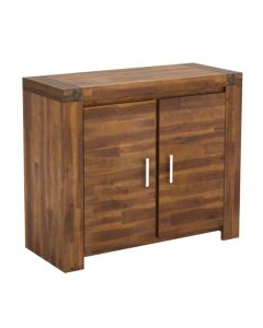 Parkfield Wooden Sideboard In Acacia With 2 Doors