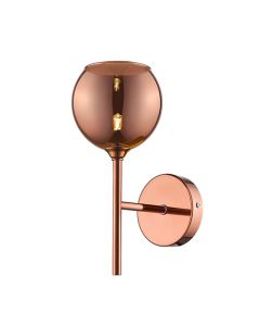 Plumstead 1 Bulbs Decorative Wall Light In Copper