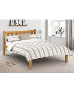 Poppy Wooden Double Bed In Pine