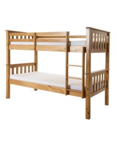 Porto Wooden Bunk Bed In Pine