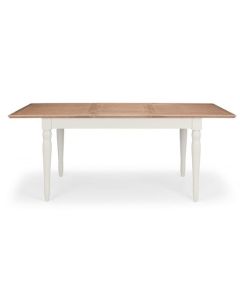 Provence Extending Wooden Dining Table In Grey