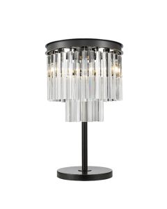 Richmond 3 Bulbs Decorative Table Lamp In Crystal