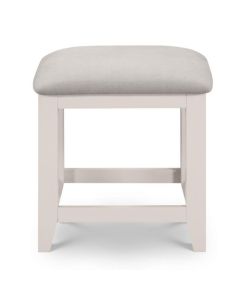 Richmond Wooden Dressing Stool In Grey