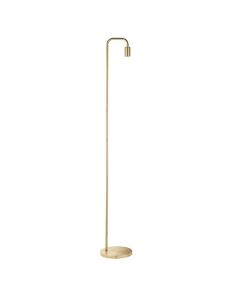 Rubens Floor Lamp In Satin Brass