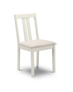 Rufford Wooden Dining Chair In Ivory