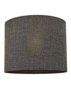 Sara Heavy Weave Fabric 18 Inch Shade In Charcoal