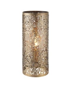 Secret LED Garden Table Lamp In Antique Brass