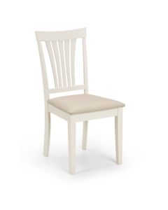 Stanmore Wooden Dining Chair In Ivory