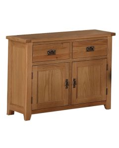 Stirling Large Sideboard In Light Oak With 2 Doors And 2 Drawers