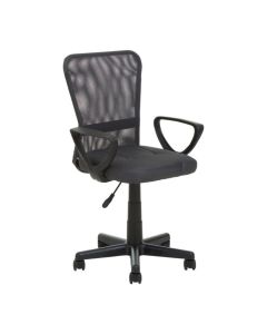Stratford Polystyrene Home And Office Chair In Dark Grey