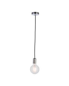 Studio Ceiling Pendant Light In Chrome