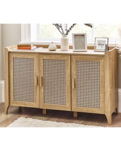 Sydney Wooden Sideboard With 3 Doors In Oak