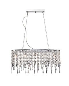 Thornton 5 Bulbs Decorative Ceiling Pendant Light In Chrome