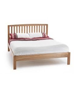 Thornton Small Wooden Double Bed In Oak