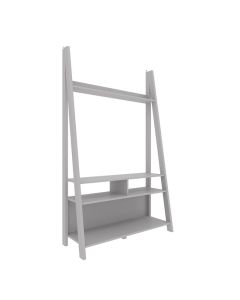 Tiva Wooden Ladder Design TV Stand In Grey
