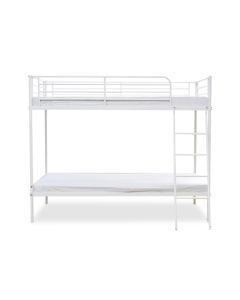 Torquay Metal Bunk Bed In White