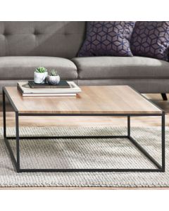 Tribeca Square Wooden Coffee Table Sonoma Oak