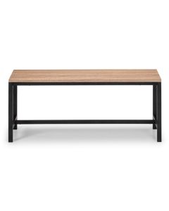 Tribeca Wooden Dining Bench In Sonoma Oak Effect