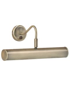 Turner 2 Lights 355mm Wall Light In Antique Brass